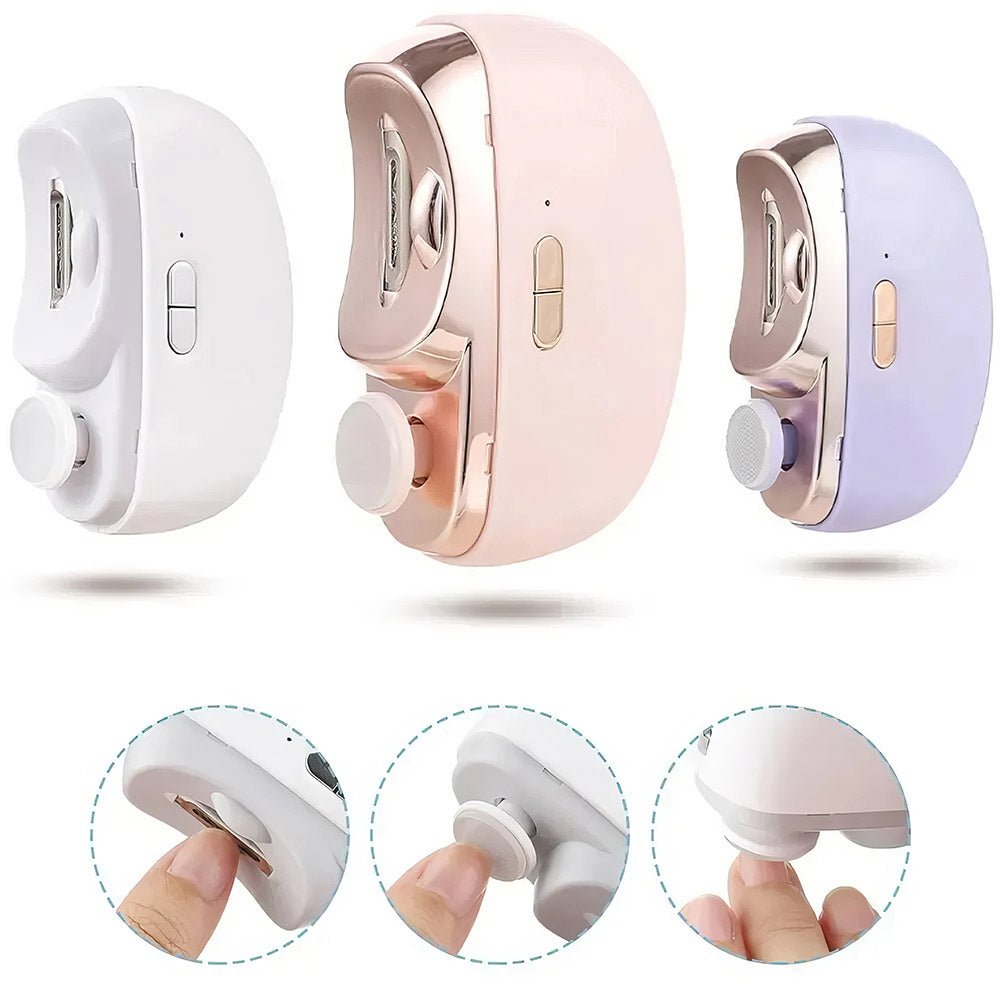 🔥 Coupe - Ongles Électrique 2 en 1 - ProTrim™ - Amour Bébé