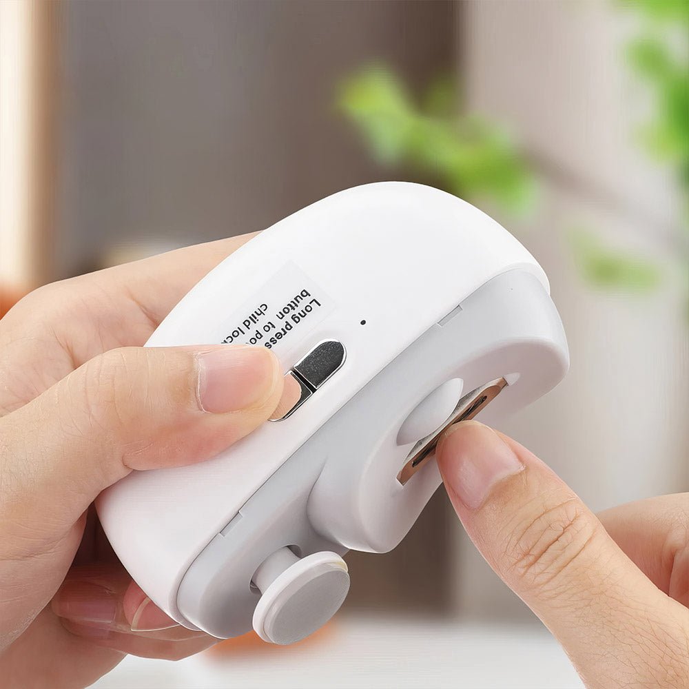 🔥 Coupe - Ongles Électrique 2 en 1 - ProTrim™ - Amour Bébé
