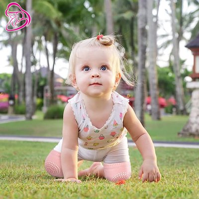 SafeKnee™ | Chaussettes anti-dérapantes et Protège-genoux - Amour Bébé
